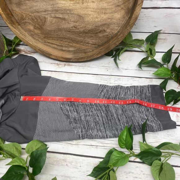 Adidas Stella McCartney Capri Pants Sport Large Workout Yoga Pant Grey Gray  L - Picture 9 of 11